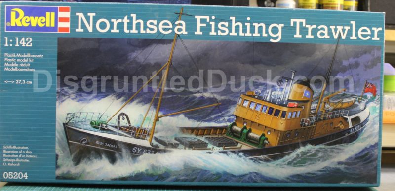 Revell 1/142th North Sea Fishing Trawler Unboxing and Review Video
