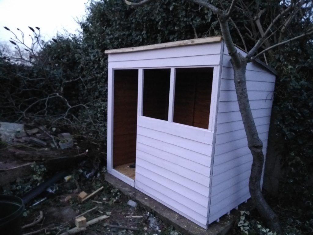 Shed Frame Work Completely Fitted