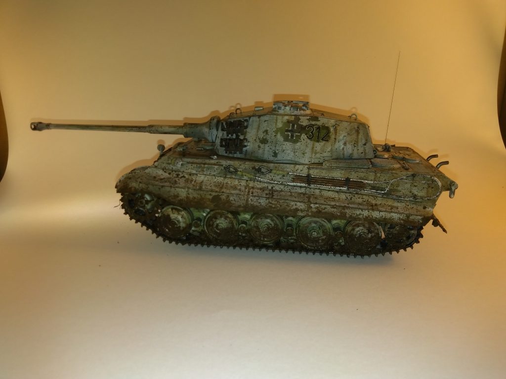 Second King Tiger Picture In Light Box This Time With Flash