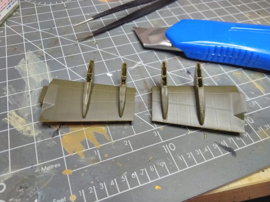 Apache Ah-64 1/48 Academy Wings And Weapon Mounts