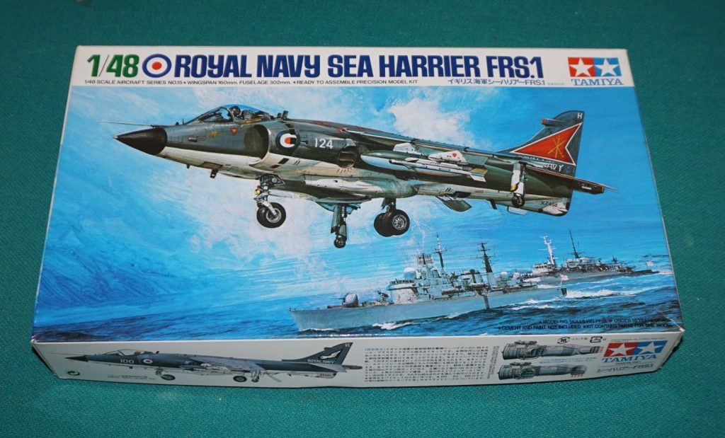 1/48 scale Sea Harrier from Tamiya