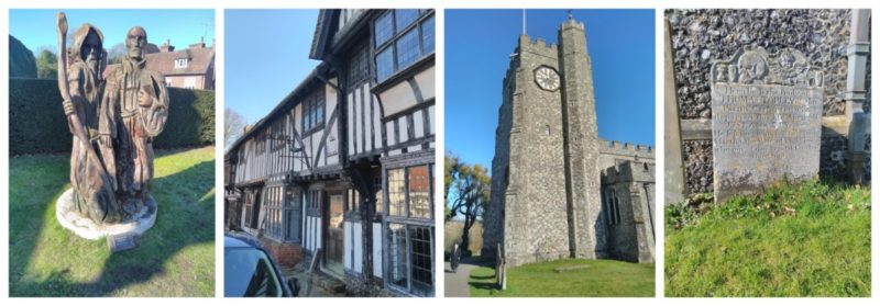 A Summer Day Visiting The Village Of Chilham In Kent
