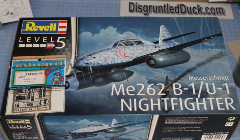 Revell 132 scale model Messerschmitt Me262