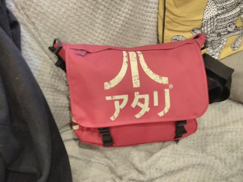 Atari Japanese Logo Messenger Bag