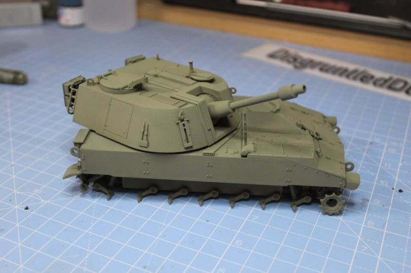 The M108 Is Pretty Much Completed Just Giving It A Coat Of Olive Drab