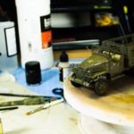 GMC Cargo Truck Scale Model