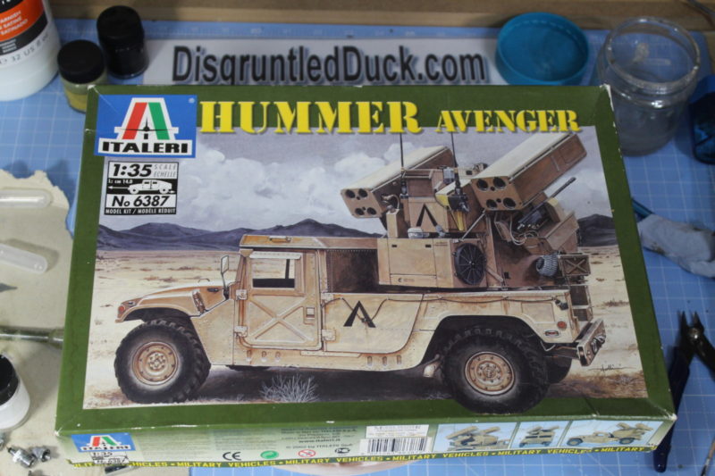 Italeri 1/35th Scale Model Hummer Avenger