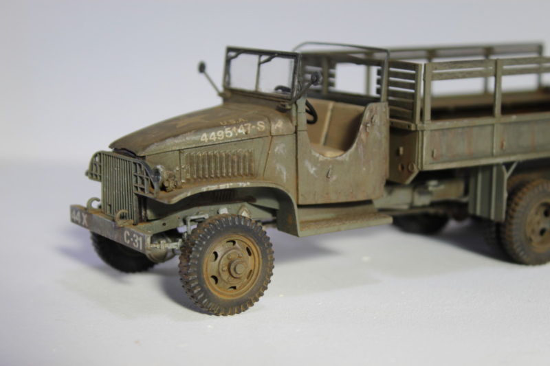 6x6 Cargo Truck Model Front End