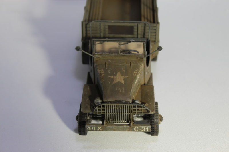 Scale Model GMC Cargo Truck From The Front