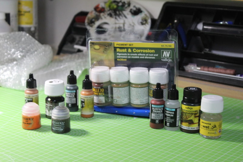 Some great new paints and weathering products