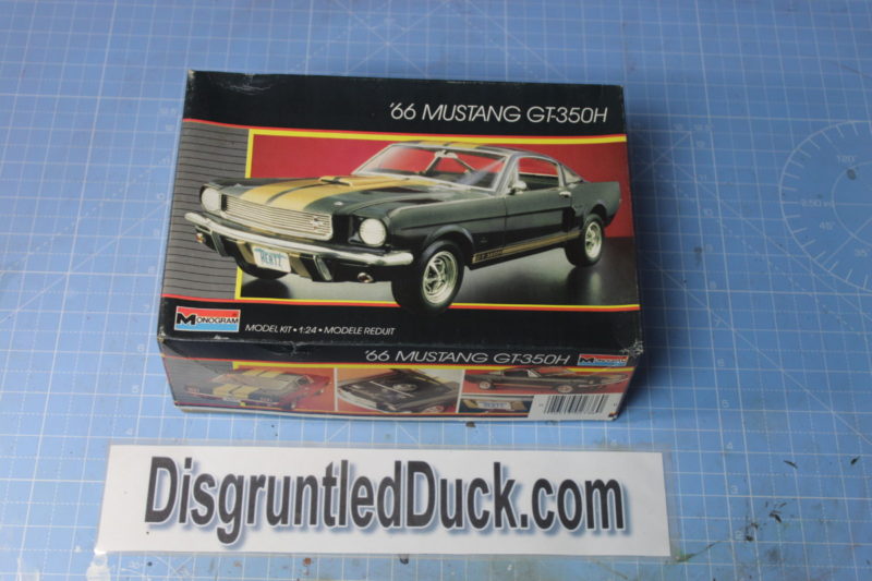 The Monogram 1/25th scale 66 Mustang GT-350