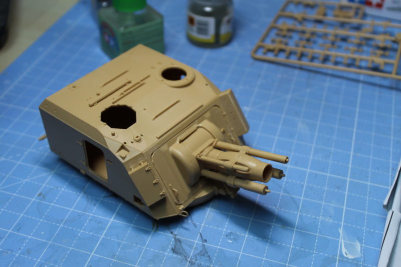 Some More Work Done On The GCT Scale Model Turret