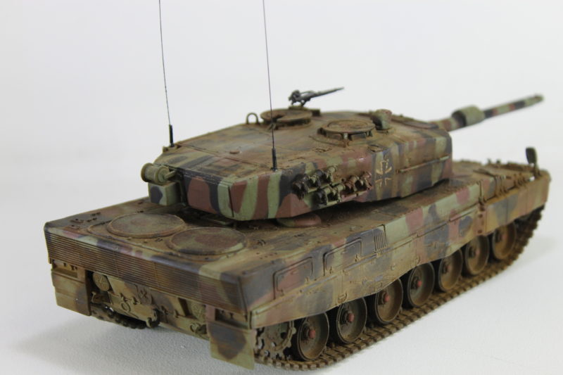 Rear Of The Leopard 2 Tank Model