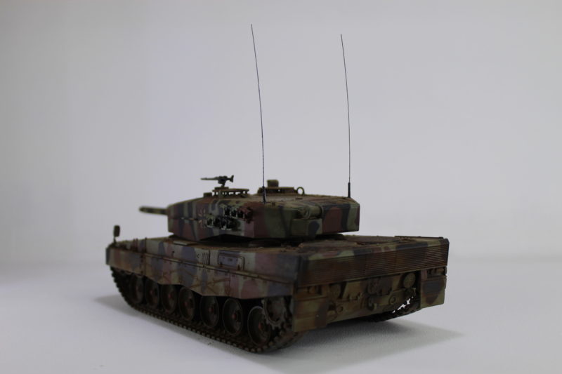 Completed Scale Model Leopard 2 Tank.