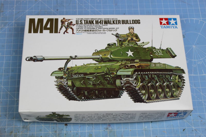Tamiya US Tank M41 Walker Bulldog 135th Scale Plastic Model Kit