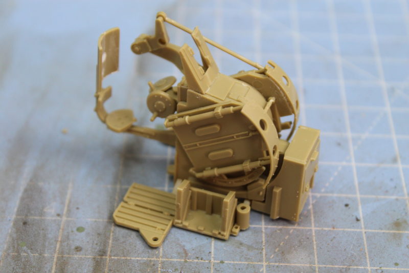 Most Of The Tamiya Model Anti Aircraft Gun For The German Flakpanzer Möbelwagen Is Nearly Complete