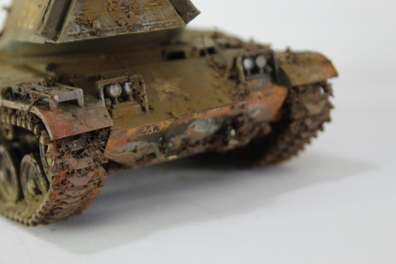 Headlights On The M41 Scale Model