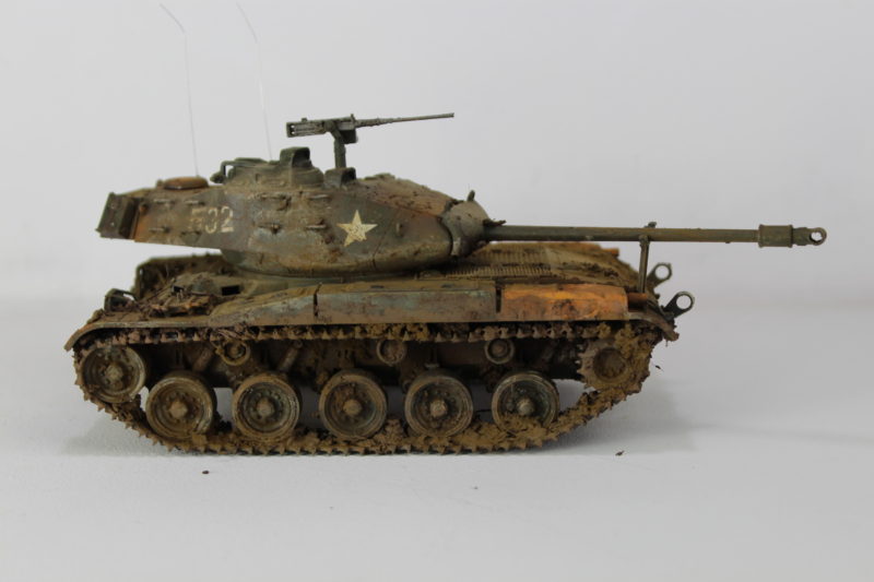 Vietnam Era M41 American Tank 
