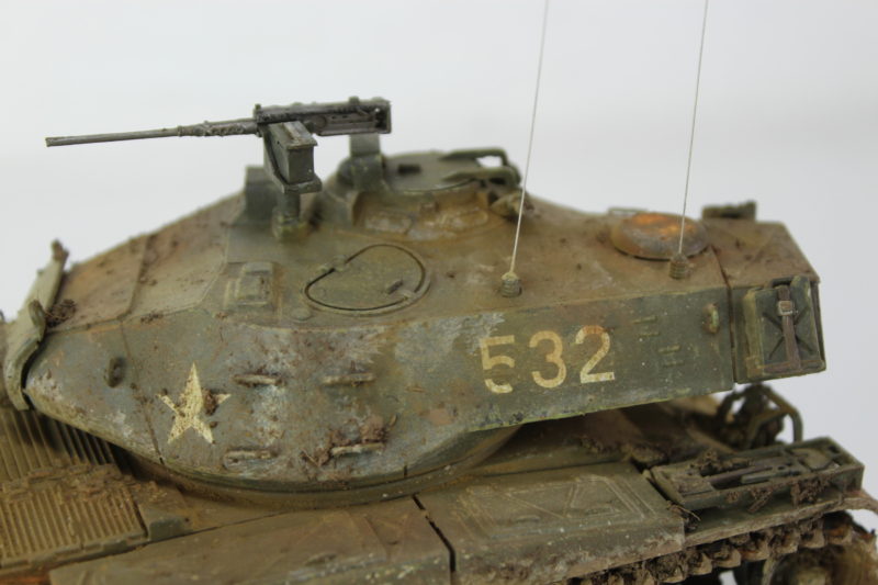 Turret Of The United States M41 Tank