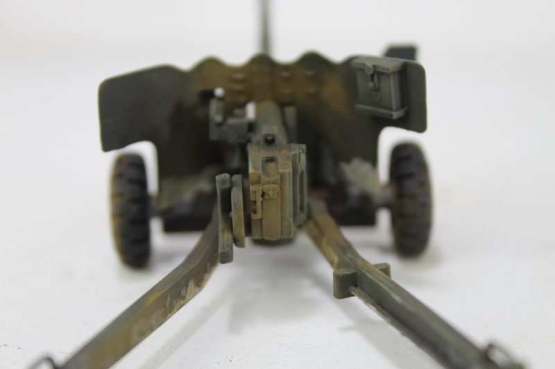 Tamiya British 6lb Gun Close Up Details