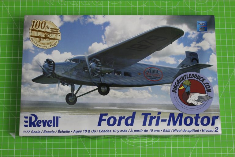 Revell 1/77th Ford Tri-Motor Unboxing And Review Video