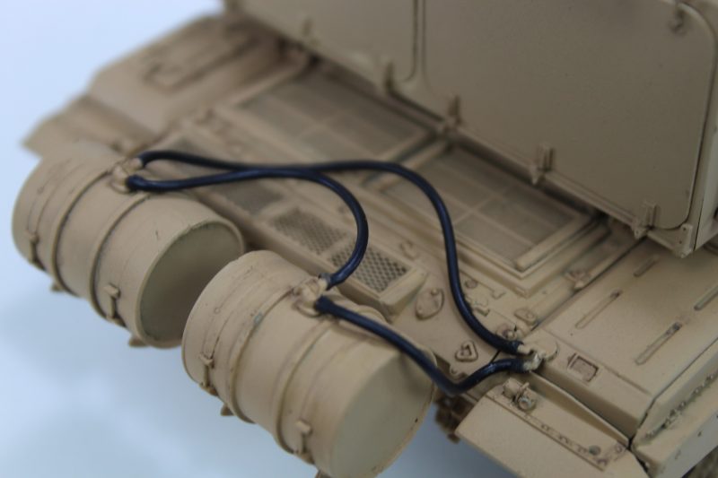 135th GCT 155mm AU-F1 SPH Based on T-72 Scale Model Close Up Detail
