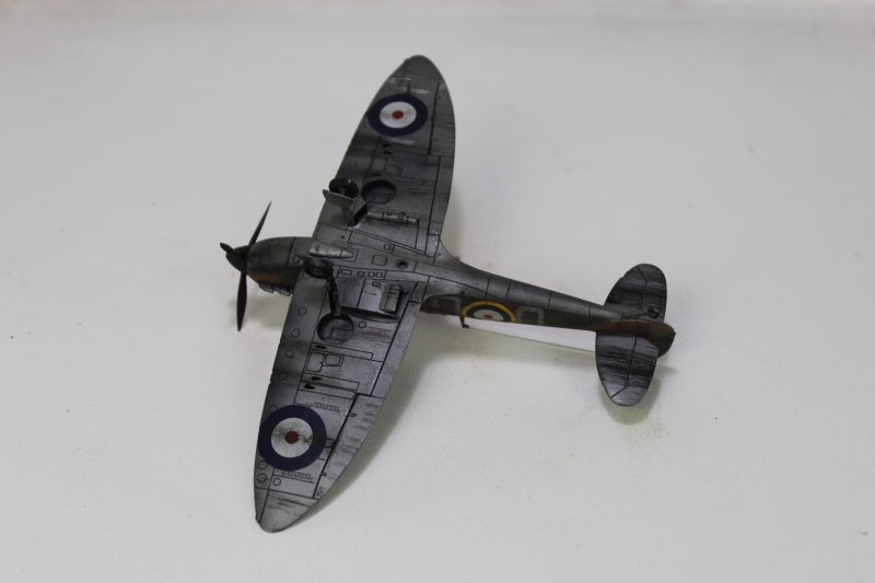 Airfix Spitfire Model Underside