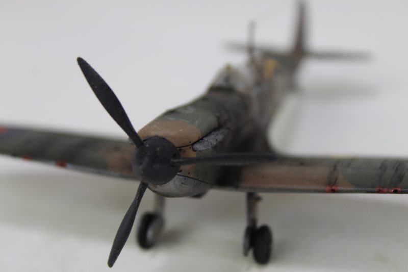 Prop And Nose Of The Spitfire Airfix Scale Model