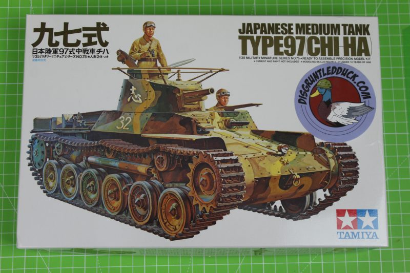 Tamiya 1/35th Japanese Medium Tank Type 97 Chi-Ha Plastic Scale Model Kit