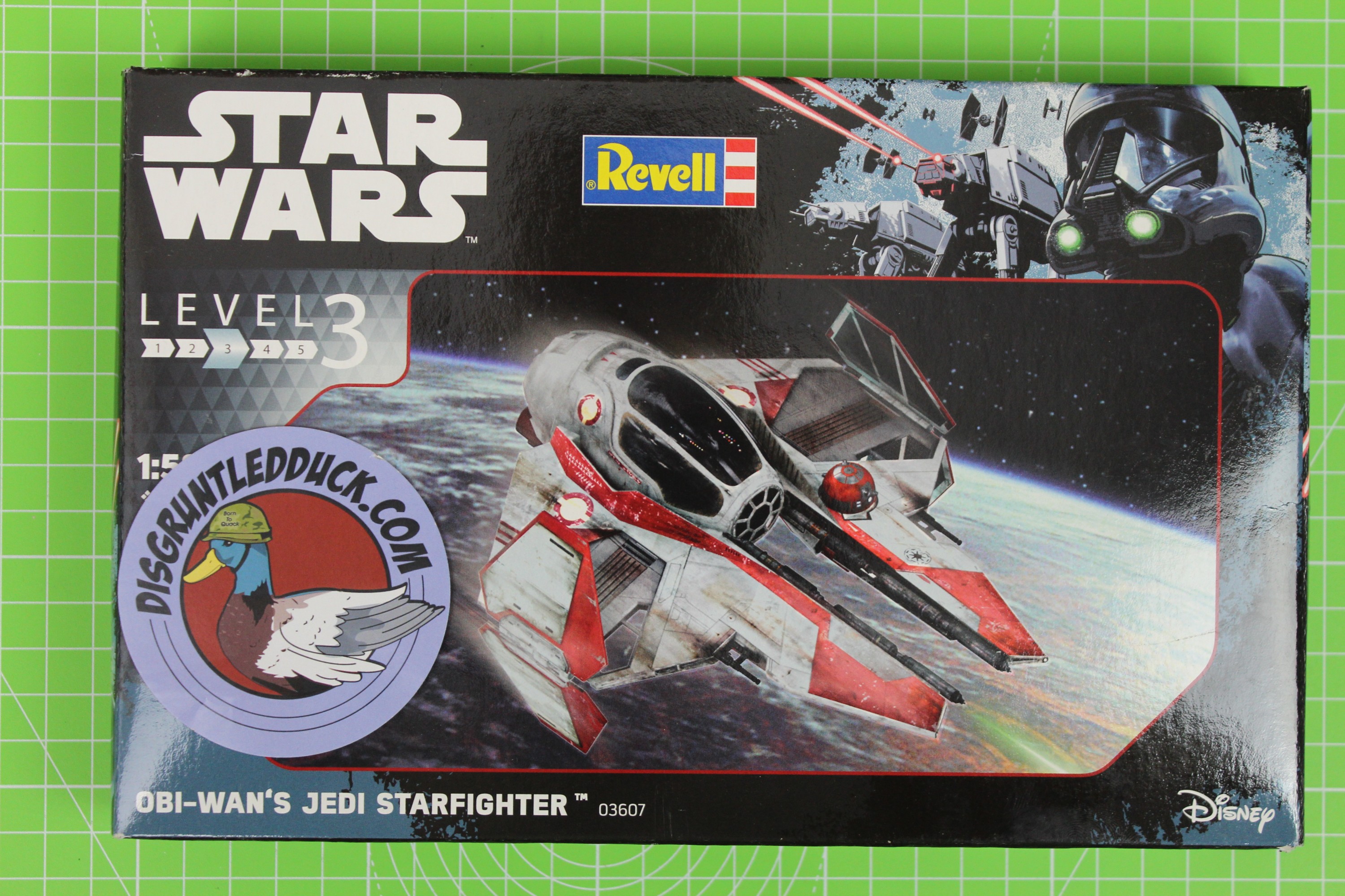 Revell Monogram 858339 Anakins Jedi Starfighter Blister Card Plastic Model Kit 