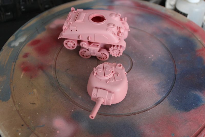 The Meng Sherman Painted With Gloss Pink