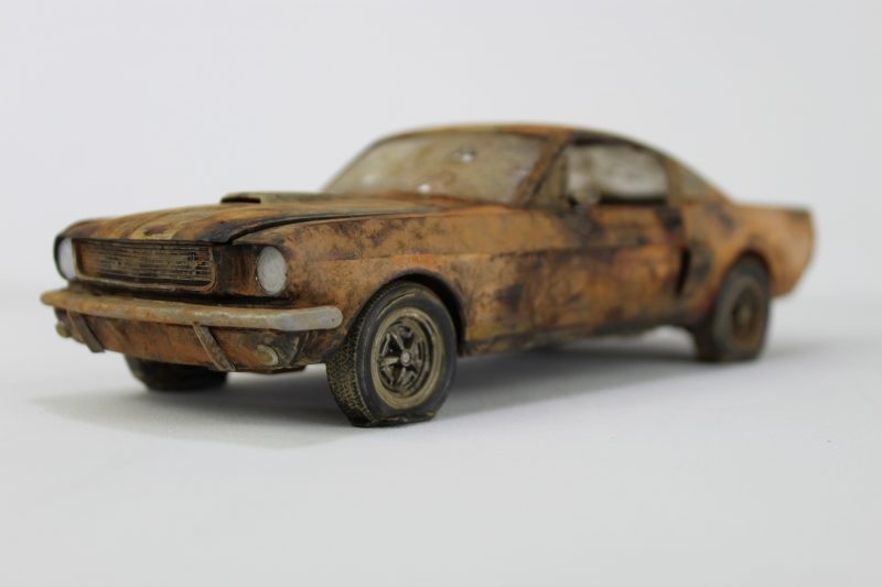 1/24th Rusty Abandoned 66 Mustang