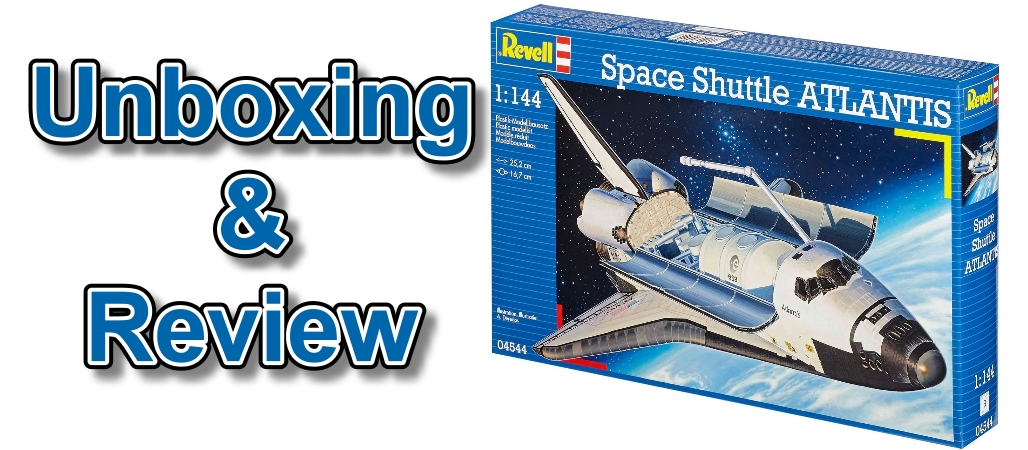 Revell 144th Space Shuttle Atlantis Review Video