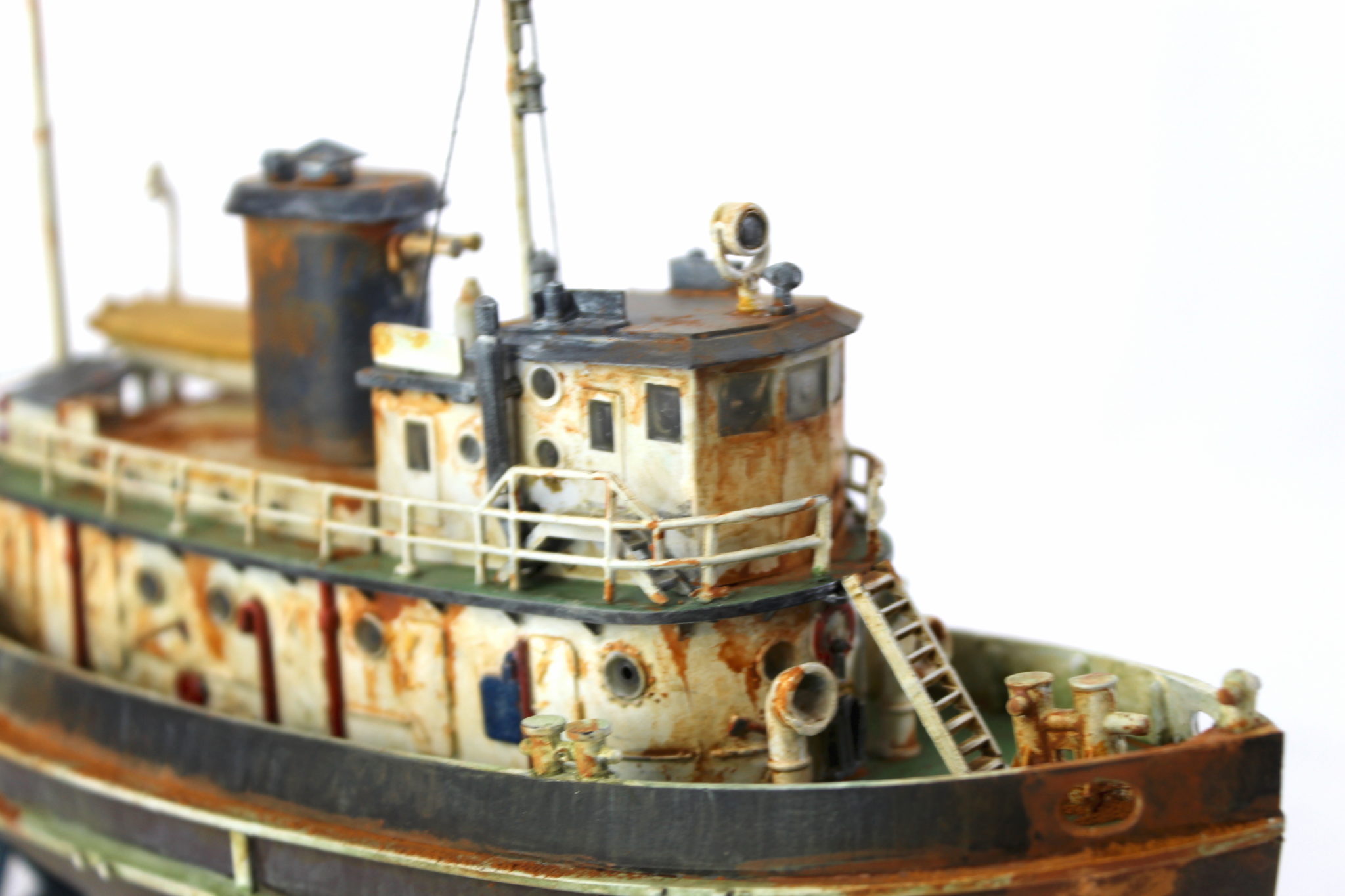 Revell Harbour Tug Boat. Building The 1/108th Scale Model