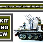 Tamiya 135th German 8ton Semi Track with 20mm Flakvierling Sd Kfz 7 1 Unboxing and Review Video