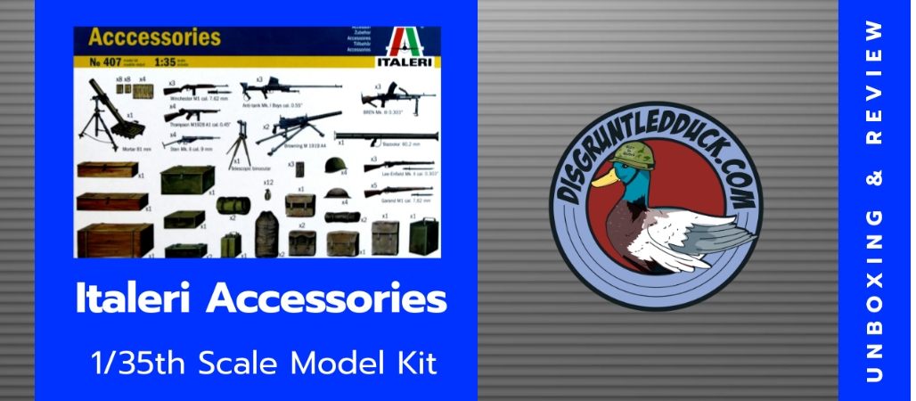 Italeri 135th Accessories Unboxing and Review Video