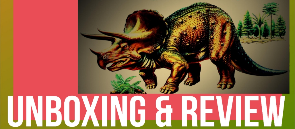 Tamiya 1/35th Triceratops Eurycephalus Unboxing and Review Video
